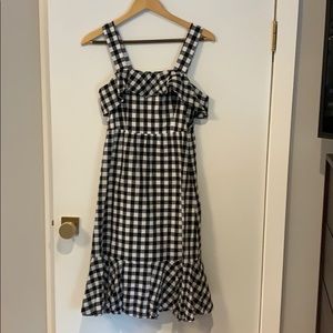 J crew gingham dress